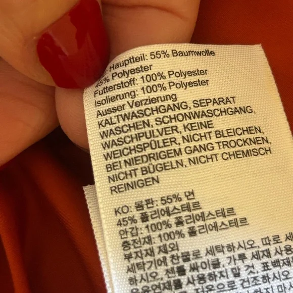 Marmot Banyons Insulated Hoodie Full Zip Army Green Orange Jacket Men's Sz M - Picture 13 of 13